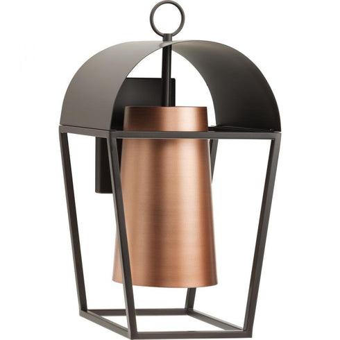 Progress Hutchence P560336 020 1 Light WALL LANTERN in Antique Bronze Finish Model: P560336-020