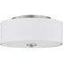 Progress Inspire LED P350135 009 30 1 17 Watt LED FLUSH MOUNT in Brushed Nickel Finish Model: P350135-009-30