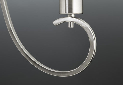 Progress Invite P2041 09 1 100 Watt MED WALL BRACKET in Brushed Nickel Finish Model: P2041-09