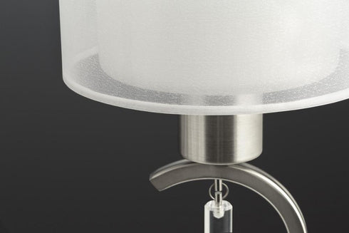 Progress Invite P4696 09 5 100 Watt MED CHANDELIER in Brushed Nickel Finish Model: P4696-09