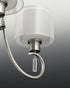 Progress Invite P4696 09 5 100 Watt MED CHANDELIER in Brushed Nickel Finish Model: P4696-09