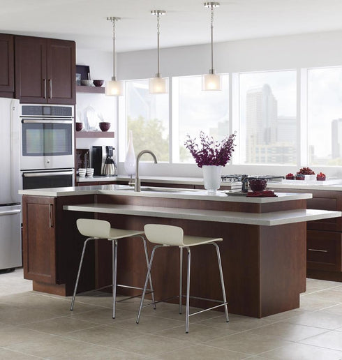 Progress Invite P5110 09 1 100 Watt MED MINI PENDANT in Brushed Nickel Finish Model: P5110-09