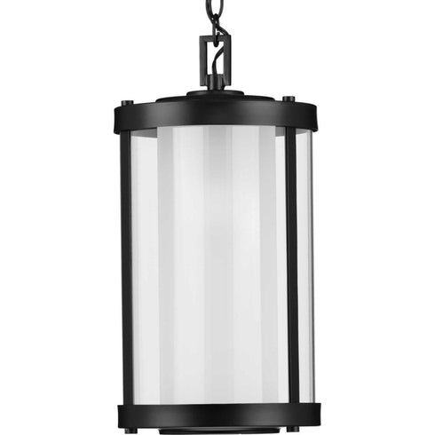 Progress Irondale P550054 031 1 100 Watt MED HANGING LANTERN in Matte Black Finish Model: P550054-031