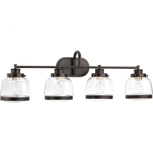 Progress Judson P300083 020 4 75 Watt MED BATH BRACKET in Antique Bronze Finish Model: P300083-020