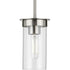 Progress Kellwyn P500314 009 1 60 Watt Med Mini Pendant in Brushed Nickel Finish Model: P500314-009