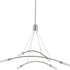 Progress Kylo LED P400263 009 30 6 Light LED CHANDELIER in Brushed Nickel Finish Model: P400263-009-30