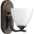 Progress Laird P300095 009 1 100 Watt MED BATH BRACKET in Brushed Nickel Finish Model: P300095-009