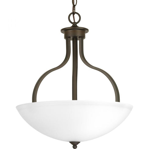 Progress Laird P500071 009 3 100 Watt MED INV PENDANT in Brushed Nickel Finish Model: P500071-009