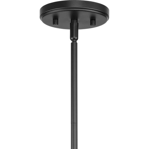 Progress Laramie P400322 31M 4 Light CHANDELIER in Matte Black Finish Model: P400322-31M