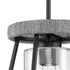 Progress Laramie P500413 31M 1 Light PENDANT in Matte Black Finish Model: P500413-31M