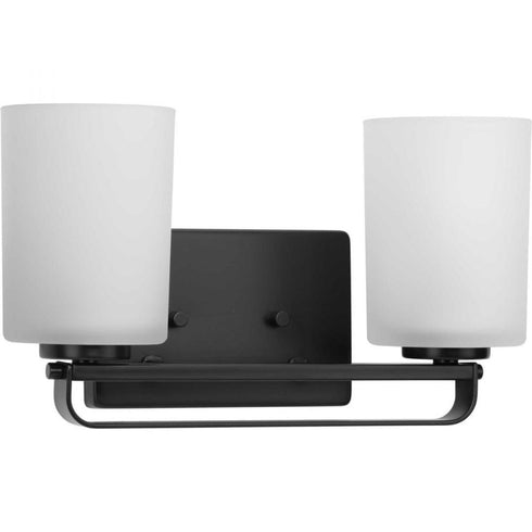 Progress League P300342 009 2 100 Watt MED BATH BRACKET in Brushed Nickel Finish Model: P300342-009