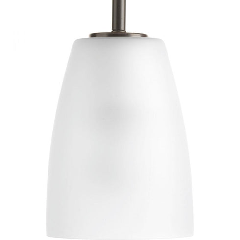 Progress Leap P500029 009 1 100 Watt MED MINI PENDANT in Brushed Nickel Finish Model: P500029-009