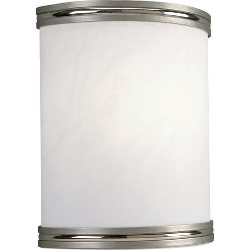 Progress LED Sconce P7083 0930K9 1 17 Watt LED 3000K WALL SCONCE in Brushed Nickel Finish Model: P7083-0930K9