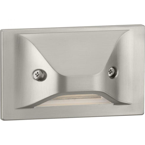 Progress LED Step Lights P660005 009 30 LED HOOD STEP LIGHT in Brushed Nickel Finish Model: P660005-009-30
