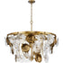 Progress Loretta Collection 28.25 in. Nine Light in Gold Ombre Transitional Chandelier Model: P400365-204
