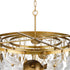 Progress Loretta Collection 28.25 in. Nine Light in Gold Ombre Transitional Chandelier Model: P400365-204