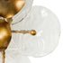 Progress Loretta Collection Four Light in Gold Ombre Transitional Wall Sconce Model: P710124-204