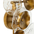 Progress Loretta Collection Four Light in Gold Ombre Transitional Wall Sconce Model: P710124-204