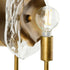 Progress Loretta Collection One Light in Gold Ombre Transitional Wall Bracket Model: P710128-204