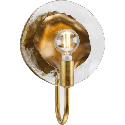Progress Loretta Collection One Light in Gold Ombre Transitional Wall Bracket Model: P710128-204