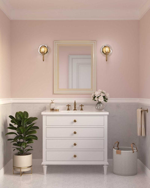 Progress Loretta Collection One Light in Gold Ombre Transitional Wall Bracket Model: P710128-204