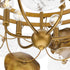 Progress Loretta Collection Six Light in Gold Ombre Transitional Chandelier Model: P400364-204