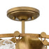 Progress Loretta Collection Three Light in Gold Ombre Transitional Pendant Model: P500442-204