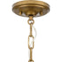 Progress Loretta Collection Three Light in Gold Ombre Transitional Pendant Model: P500442-204