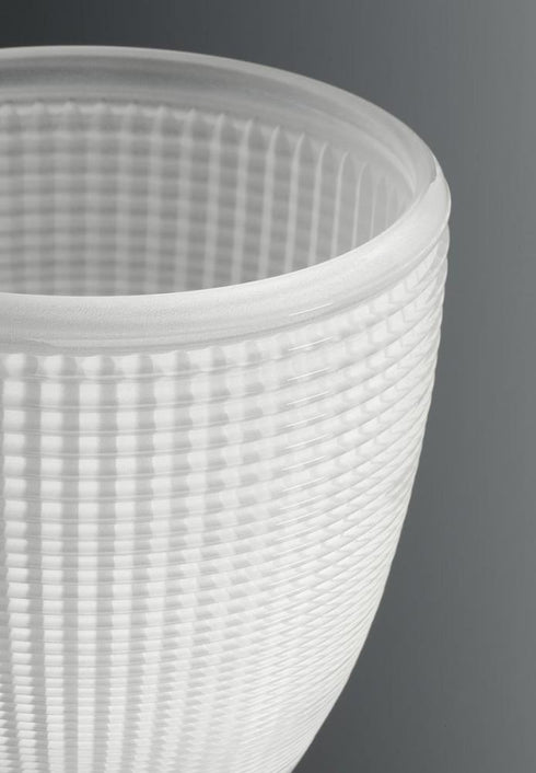 Progress Lucky Collection Four Light in Brushed Nickel White Prismatic Glass Coastal Bath Vanity Light Model: P2118-09