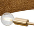 Progress Lusail Collection 5 Light in Soft Gold Luxe Industrial Chandelier Model: P400357-205