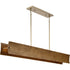 Progress Lusail Collection Eight Light in Soft Gold Luxe Industrial Island Light Model: P400369-205