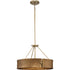 Progress Lusail Collection Four Light in Soft Gold Luxe Industrial Pendant Model: P500437-205