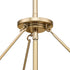 Progress Lusail Collection Four Light in Soft Gold Luxe Industrial Pendant Model: P500437-205