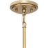 Progress Lusail Collection Four Light in Soft Gold Luxe Industrial Pendant Model: P500437-205