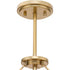 Progress Lusail Collection Four Light in Soft Gold Luxe Industrial Pendant Model: P500437-205