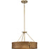 Progress Lusail Collection Four Light in Soft Gold Luxe Industrial Pendant Model: P500437-205