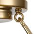 Progress Lusail Collection Six Light in Soft Gold Luxe Industrial Chandelier Model: P400358-205