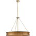 Progress Lusail Collection Six Light in Soft Gold Luxe Industrial Chandelier Model: P400358-205