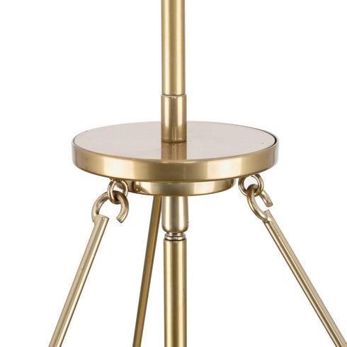 Progress Lusail Collection Thirteen Light in Soft Gold Luxe Industrial Chandelier Model: P400377-205