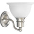 Progress Madison P3161 09 1 100 Watt MED BATH BRKT in Brushed Nickel Finish Model: P3161-09