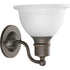 Progress Madison P3161 09 1 100 Watt MED BATH BRKT in Brushed Nickel Finish Model: P3161-09
