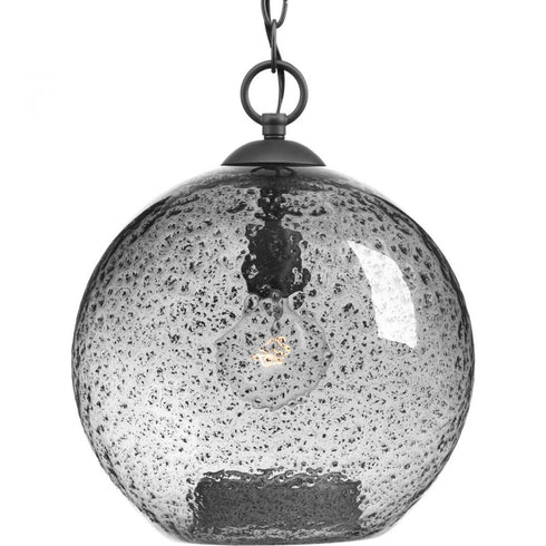 Progress Malbec P500063 009 1 100 Watt MED PENDANT in Brushed Nickel Finish Model: P500063-009