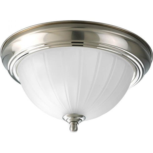 Progress Melon P3816 09 1 75 Watt MED CLSE TO CLG in Brushed Nickel Finish Model: P3816-09