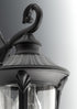 Progress Meridian 3 Light P5520 31 3 60 Watt CAND CH HNG LANT in Textured Black Finish Model: P5520-31