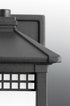 Progress Merit P6001 31 1 100 Watt MED WALL LANTERN in Textured Black Finish Model: P6001-31