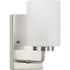 Progress Merry P300327 009 1 100 Watt MED BATH BRACKET in Brushed Nickel Finish Model: P300327-009