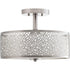 Progress Mingle LED P2320 0930K9 1 17 Watt LED FLUSH MOUNT in Brushed Nickel Finish Model: P2320-0930K9
