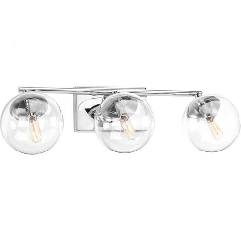 Progress Mod P2856 15 3 60 Watt CAND BATH BRACKET in Polished Chrome Finish Model: P2856-15