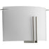 Progress Modern Glass Sconce P710118 009 2 Light WALL SCONCE in Brushed Nickel Finish Model: P710118-009
