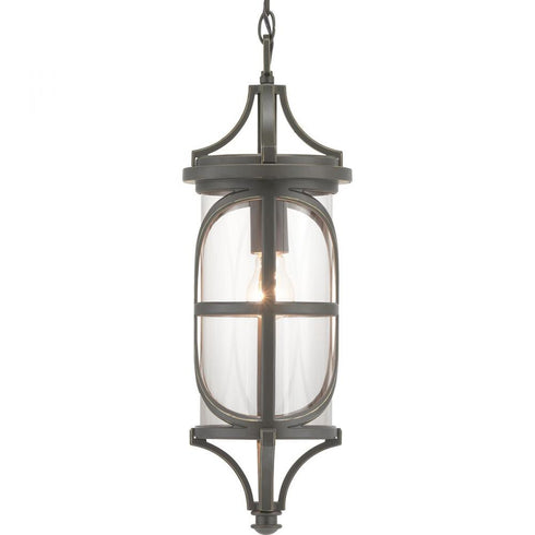Progress Morrison Collection One Light Hanging Lantern in Antique Bronze Finish Model: P550041-020